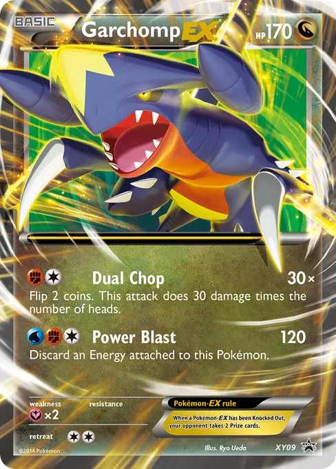 Garchomp-EX, XY Black Star Promos #XY09