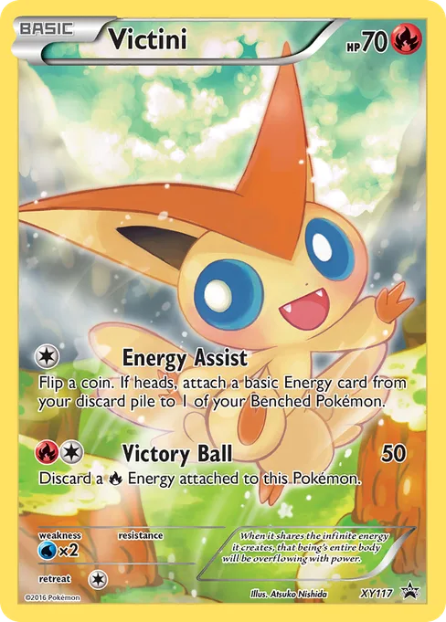 Victini, XY Black Star Promos #XY117