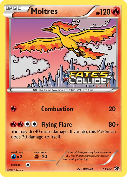 Moltres, XY Black Star Promos #XY127