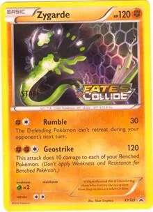 Zygarde, Staff stamp