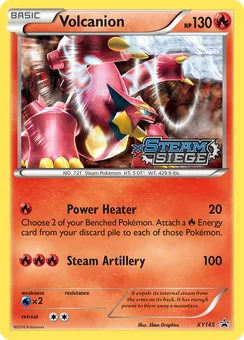 Volcanion, Holofoil