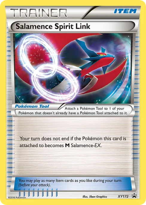 Salamence Spirit Link, XY Black Star Promos #XY172