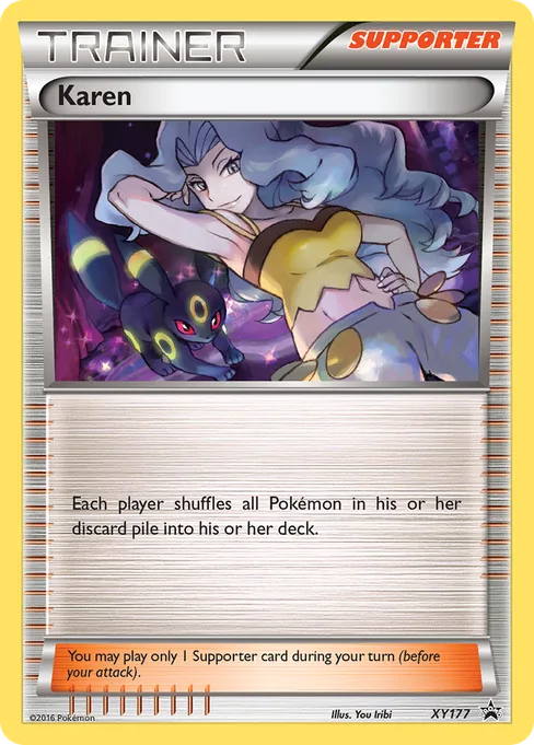 Karen, XY Black Star Promos #XY177