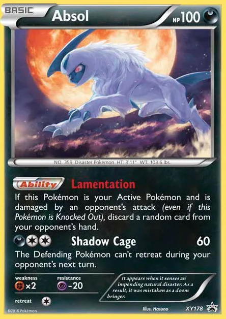 Absol, XY Black Star Promos #XY178