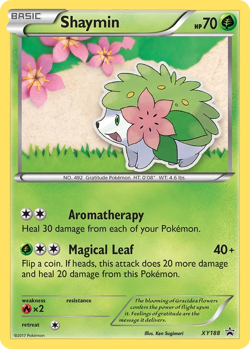 Shaymin, XY Black Star Promos #XY188