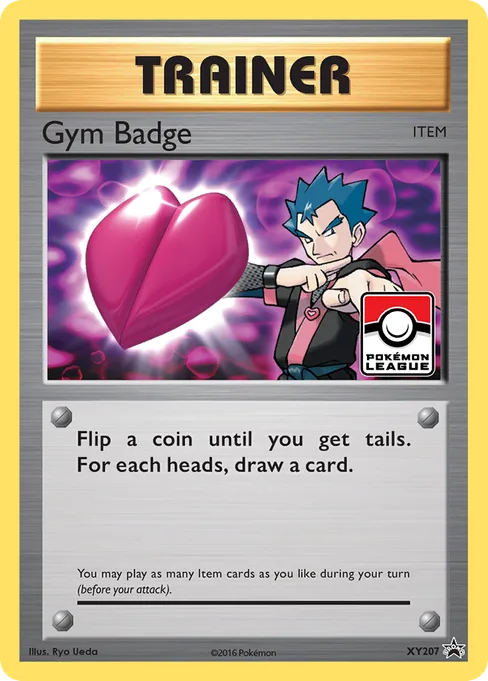 Gym Badge, XY Black Star Promos #XY207