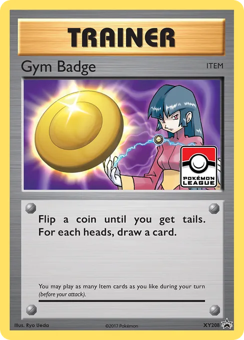 Gym Badge, XY Black Star Promos #XY208