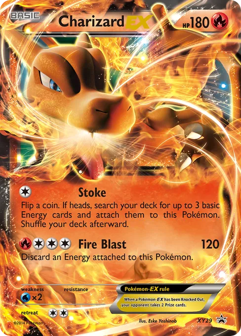 Charizard-EX, XY Black Star Promos #XY29