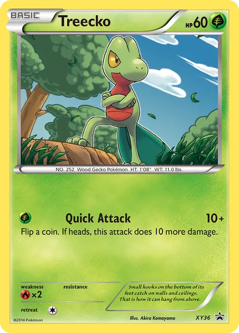 Treecko, XY Black Star Promos #XY36