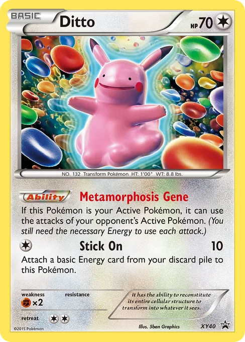 Ditto, XY Black Star Promos #XY40