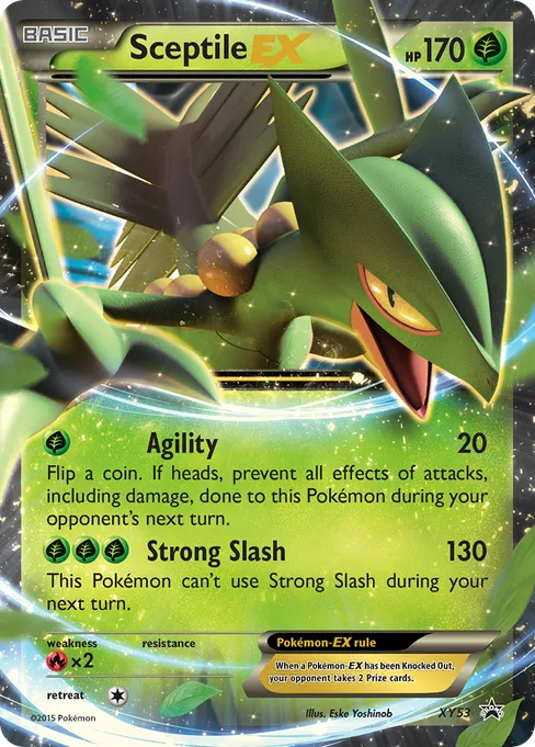 Sceptile-EX, XY Black Star Promos #XY53