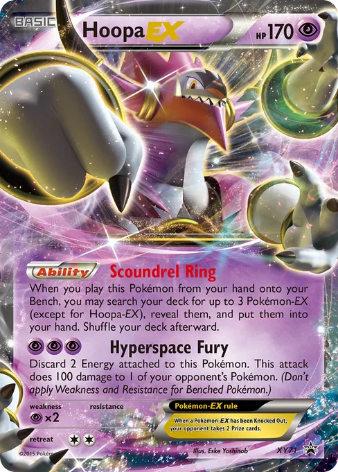 Hoopa-EX, XY Black Star Promos #XY71