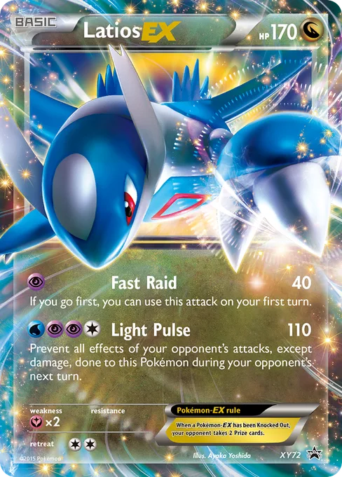 Latios-EX, XY Black Star Promos #XY72