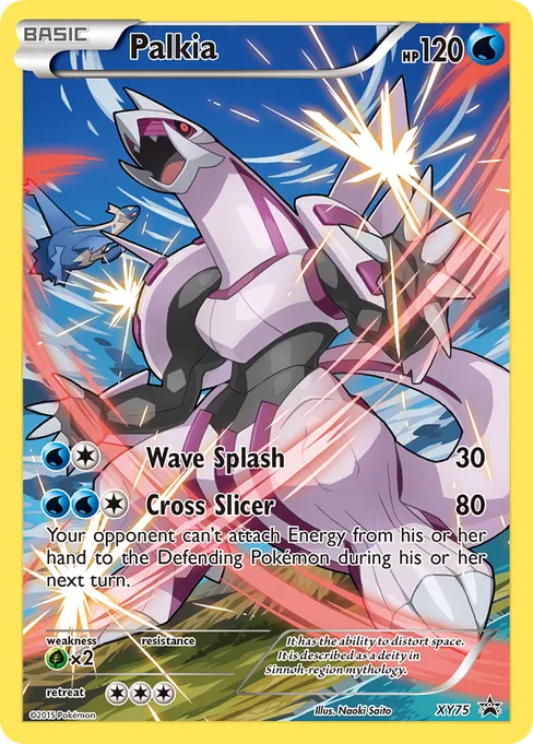 Palkia, XY Black Star Promos #XY75