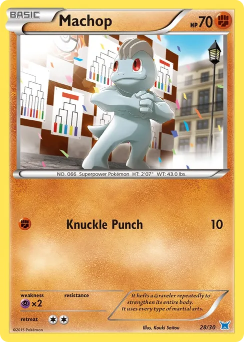Machop, XY Trainer Kit: Latias & Latios #28