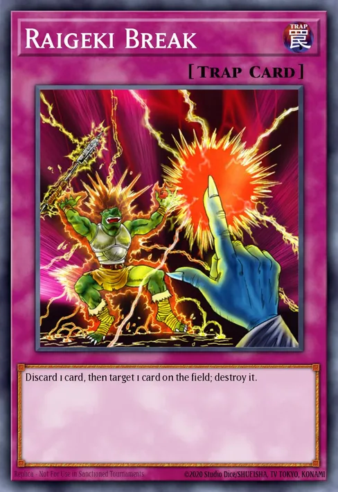 Raigeki Break, Starter Deck: Yuya #YS16-EN035
