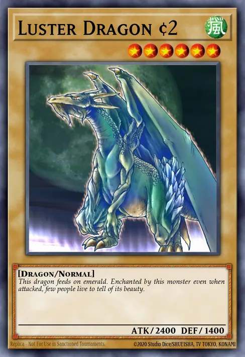 Luster Dragon #2, Starter Deck 2006 #YSD-EN003