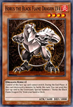Horus the Black Flame Dragon LV4