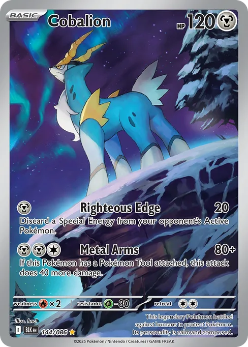 Cobalion, Black Bolt #144