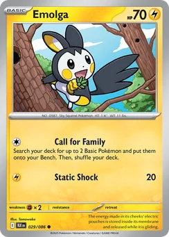 Emolga, Normal