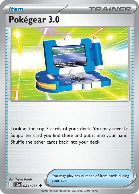 Pokégear 3.0, Black Bolt #84