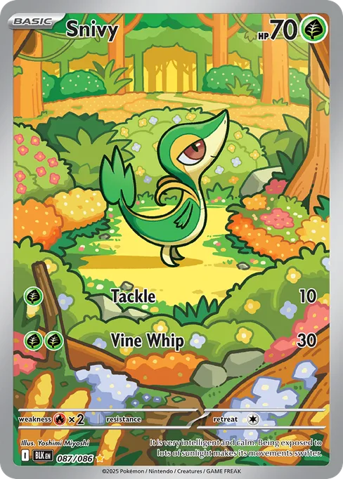 Snivy, Black Bolt #87